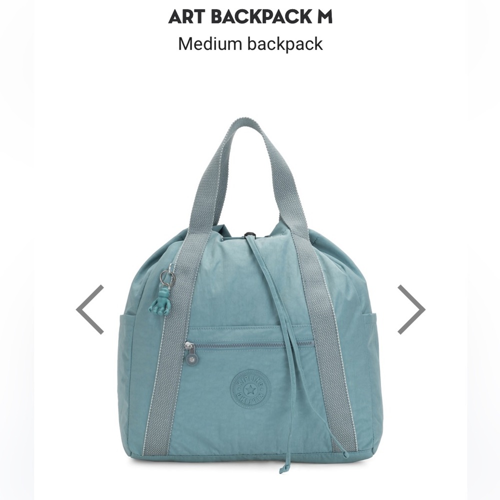 Kipling Art Backpack or Handle bag Teal